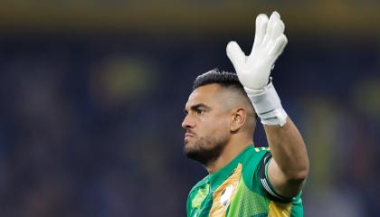 Sergio Romero, durante un partido con Boca Juniors, el 16 de agosto de 2024.