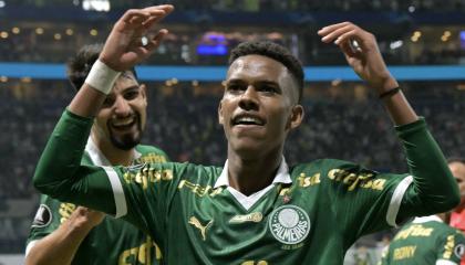 Estevão, jugador que milita en el Palmeiras, es la nueva joya del fútbol brasileño.