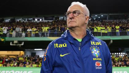 Dorival Júnior, director técnico de Brasil, durante el encuentro ante Ecuador por la Fecha 7 de las Eliminatorias, el 6 de septiembre de 2024.