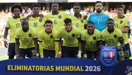 Equipo titular de Ecuador para el partido con Perú del 10 de septiembre de 2024.