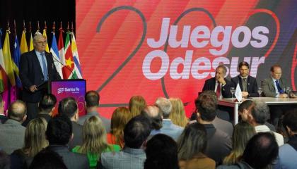 Presentación oficial de los Juegos Sudamericanos 2026, el 11 de septiembre de 2024.