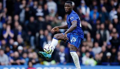 El ecuatoriano Moisés Caicedo, del Chelsea, durante el partido frente al Nottingham Forest, el 6 de octubre de 2024.