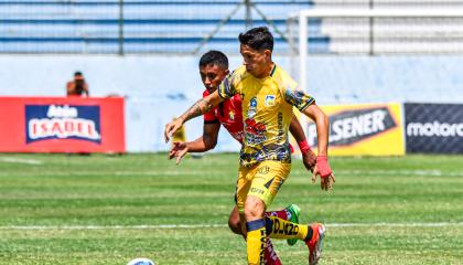 Duelo entre Delfín y El Nacional en el estadio Jocay, el domingo 20 de octubre de 2024.