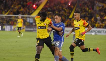 Partido entre Barcelona SC y Emelec, jugado el domingo 20 de octubre de 2024.