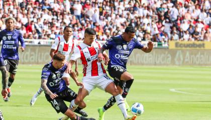 Liga de Quito se enfrentó a Independiente del Valle por la LigaPro, el 9 de noviembre de 2024.