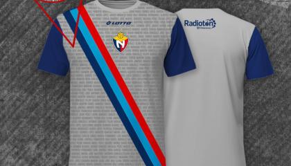 La nueva camiseta de El Nacional, 23 de noviembre de 2024.