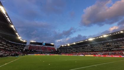 El estadio Rodrigo Paz Delgado acogió la final de la Recopa Sudamericana, el 22 de febrero de 2024.