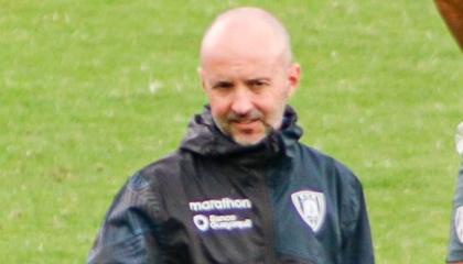 Javier Rabanal, nuevo director técnico de Independiente del Valle, durante un entrenamiento de Independiente Juniors, 17 de enero de 2024.