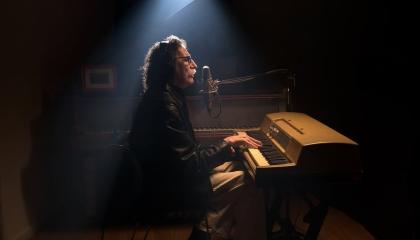 El cantante argentino Charly García en una foto publicada el 9 de octubre de 2025 en sus redes sociales.