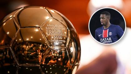 El ecuatoriano Willian Pacho es nominado al Balón de Oro 2026.