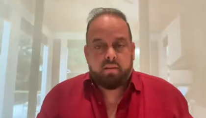 Xavier Jordan en un video publicado en su cuenta de X, 9 de agosto de 2026.