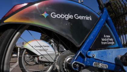 Publicidad de Gemini, la IA de Google, en Los Ángeles, el 29 de junio de 2026.