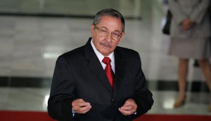 Raúl Castro en la XIV Cumbre del Movimiento de los Países No Alineados en La Habana, 15 de septiembre de 2006.