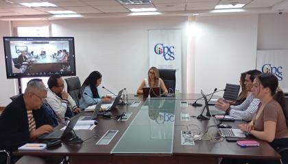 La Comisión Ciudadana de renovación del CNE en sesión del 21 de agosto de 2026.