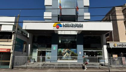 Fachada de la Superintendencia de Economía Popular y Solidaria (Seps), 23 de octubre de 2026.
