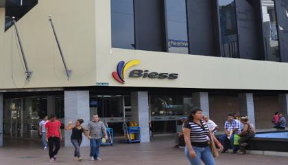 Fachada de un edificio del Biess, 23 de octubre de 2026.