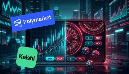 Imagen referencial sobre los modelos de apuestas de empresas como Kalshi y Polymarket, basados en el mercado de bolsa de valores.