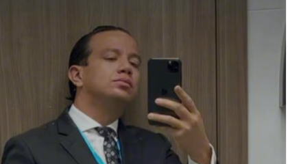 Abogado Leonardo Toledo, en una foto publicado el 30 de noviembre de 2025.
