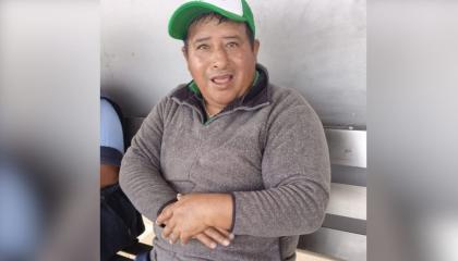 Néstor Farinango Rodríguez, reportado como desaparecido en Pichincha, 27 de octubre de 2026.