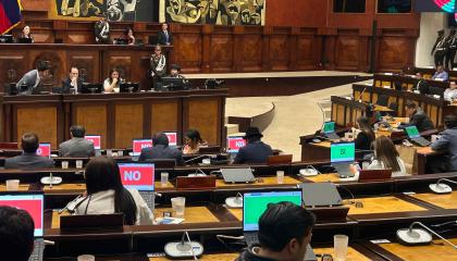 El Pleno de la Asamblea aprobó el 27 de octubre de 2026 el inicio de una fiscalización a la gestión del Municipio de Quito.