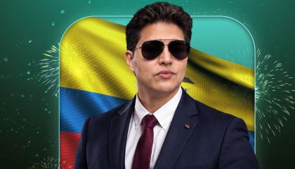 Israel Vélez, nuevo dueño de la franquicia Miss Grand Ecuador, en una imagen difundida en redes sociales el 28 de octubre de 2026.