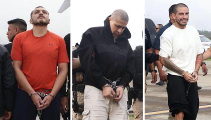 Daniel Salcedo, un testigo protegido de este caso, y a uno de los cabecillas de la banda Los Choneros, extraditados a Estados Unidos, 29 de octubre de 2026.