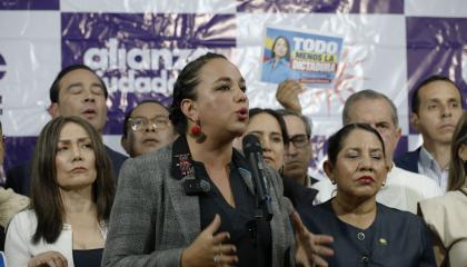 La Revolución Ciudadana rechazó el 22 de octubre de 2026 la detención de su excandidata presidencial, Luisa González.