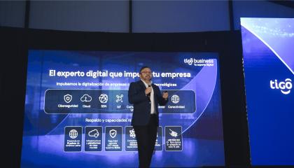 Presentación de Tigo Business, en octubre de 2026.