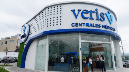 Veris S.A. inaugura su Central Médica La Joya en La Aurora, Daule, como parte de la celebración de sus 20 años de trayectoria, este 30 de julio de 2026.