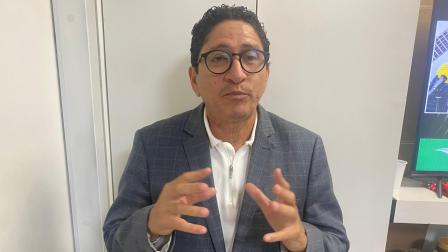 Kléber Fajardo, exjugador de Emelec, en entrevista con PRIMICIAS, el jueves 13 de agosto de 2026.