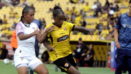 Barcelona y Liga de Quito igualaron 1-1 en la semifinal de ida de la Superliga femenina, jugado el domingo 9 de agosto de 2026.