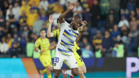 Enner Valencia durante su debut ante Recoleta este martes 18 de agosto de 2026 por el partido de vuelta de los octavos de final de la Copa Sudamericana.
