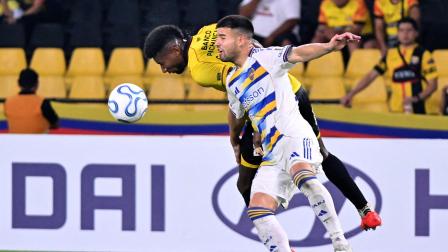 Marcelo Weigandt, de Boca Juniors, en un partido de Copa Libertadores ante Barcelona SC, el 5 de mayo de 2026.
