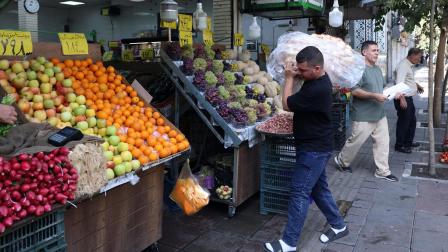 Un típico mercado agrícola de Teherán, Irán, el 22 de agosto de 2026.