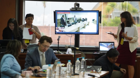 En el tercer día del juicio del Caso Sobornos, la Fiscalía llamó a su quinto testigo. 