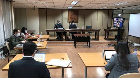 Tercer día de la audiencia de apelación a la sentencia del caso Sobornos, el 30 de junio de 2020.