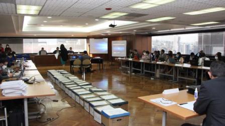Sexto día de juicio del caso Las Torres, en la Corte Nacional, el 26 de abril de 2022.