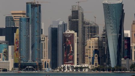 Vista panorámica de los rascacielos de Doha, Qatar, el 12 de octubre de 2022.