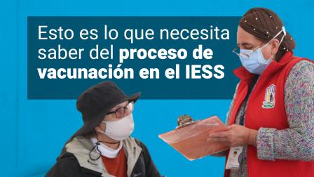 proceso vacunación en el IESS