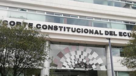 Fachada de la Corte Constitucional, el 6 de mayo de 2022.