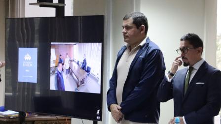 José Carlos Tuárez, en la audiencia de casación el 27 de mayo de 2024 en la Corte Nacional de Justicia.