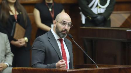 Mario Godoy Naranjo se posesionó como vocal principal del Consejo de la Judicatura. Asamblea Nacional, el 16 de julio de 2024.