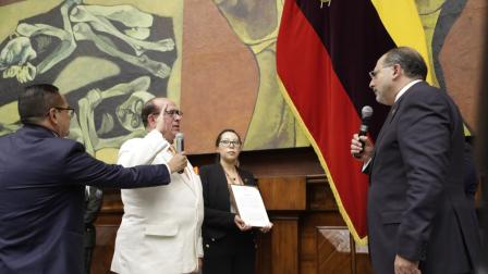 Eduardo Franco, exabogado de Jorge Glas, se posesiona como vocal suplente del Consejo de Participación