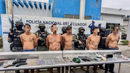 Durán: Masivo operativo sorpresa contra Latin Kings y Chone Killers deja seis detenidos