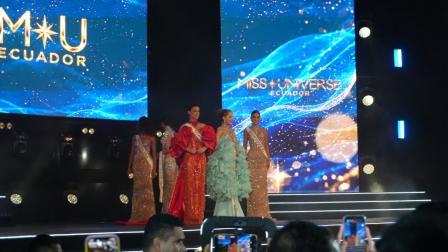 Top 3 de Miss Universo Ecuador 2026, el 15 de agosto.