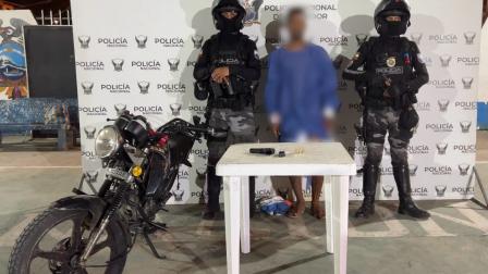 Durante el operativo de captura de alias 'Pedri', otro sujeto fue detenido por la Policía en Esmeraldas, el 15 de agosto de 2026.