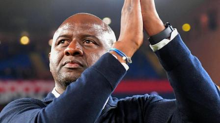 Patrick Vieira en un partido del Bolonia, el 26 de mayo de 2025