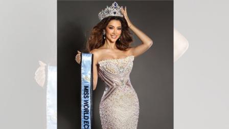 Samantha Quenedit, Miss World Ecuador 2025.
