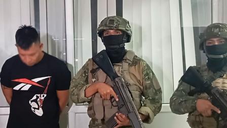 Fotografía de la captura de Juan E., alias ‘Calandraca’.