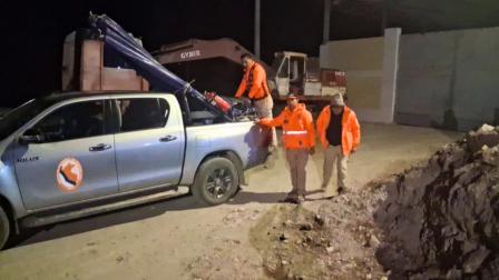 Personal técnico realiza una evaluación en las localidades de Puquio y Coracora, Ayacucho, el 20 de agosto de 2026 tras el terremoto.
